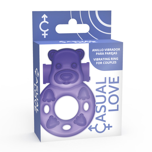 CASUAL LOVE - BAGUE DE VIBRATEUR 26 LILAC BUNNY - Sensualia