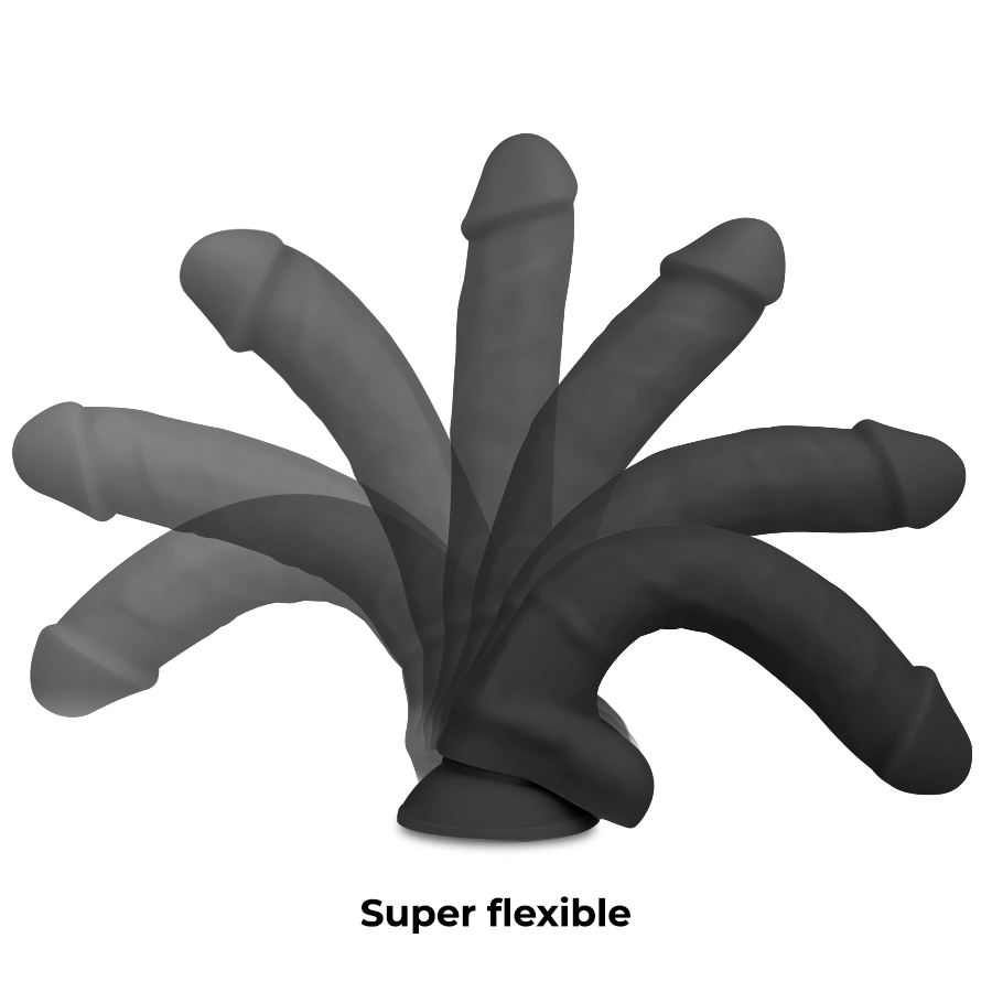 COCK MILLER - SILICONE DENSITÉ COCKSIL ARTICULABLE NOIR 19,5 CM COCK MILLER