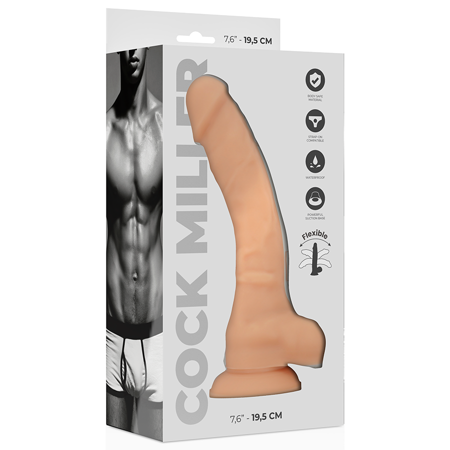 COCK MILLER - COCKSIL ARTICULABLE SILICONE DENSITÉ 19,5 CM COCK MILLER