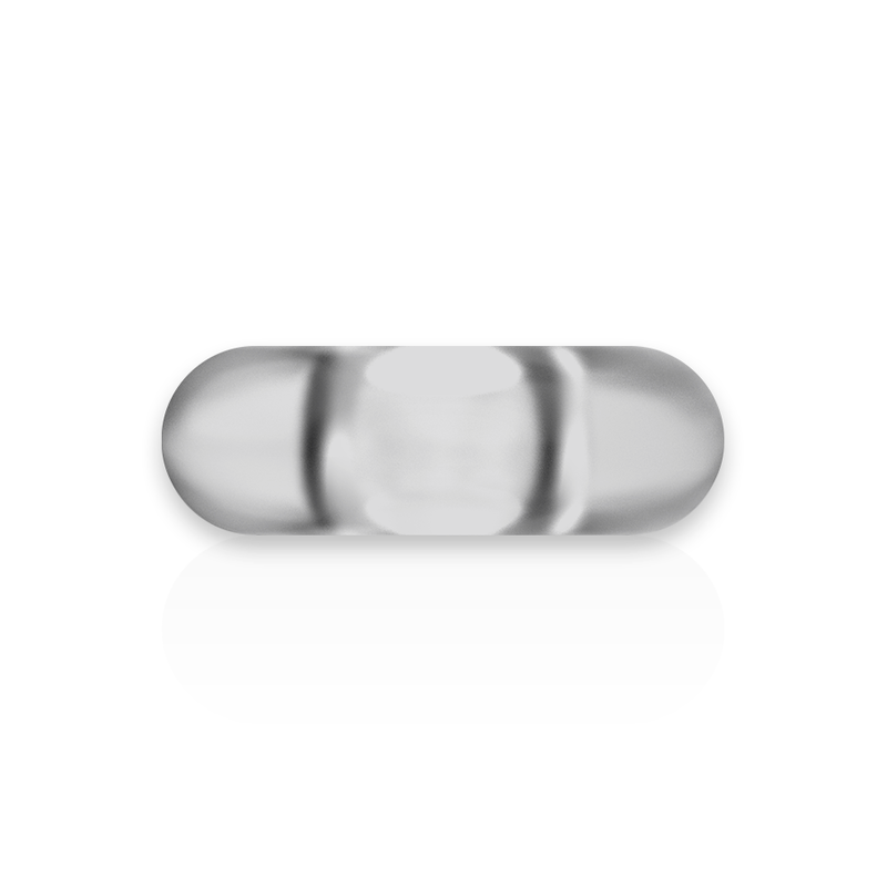 POWERING - ANNEAU PÉNIS SUPER FLEXIBLE ET RÉSISTANT 3,5CM CLAIR - Sensualia