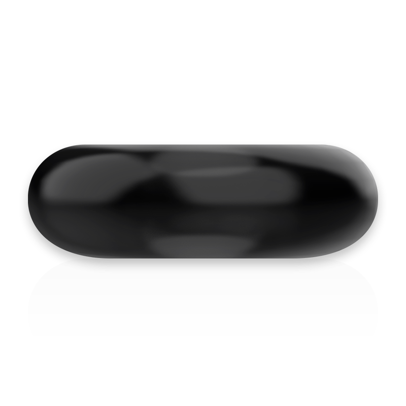 POWERING - ANNEAU PÉNIS SUPER FLEXIBLE ET RÉSISTANT 4,5CM NOIR - Sensualia