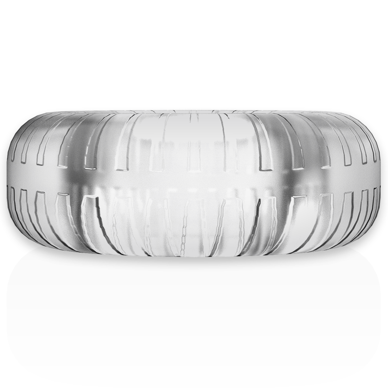 POWERING- ANNEAU PÉNIS SUPER FLEXIBLE ET RÉSISTANT 4,5CM PR07 CLAIR POWERING