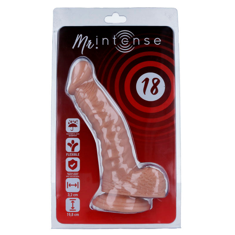MR INTENSE - 18 PÉNIS RÉALISTE 19.8 CM -O- 3.2 CM - Sensualia