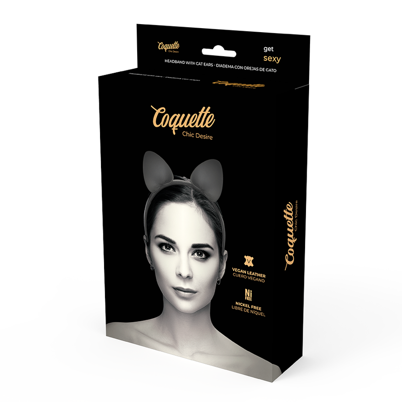 COQUETTE CHIC DESIRE - SERRE-TÊTE AVEC OREILLES DE CHAT - Sensualia