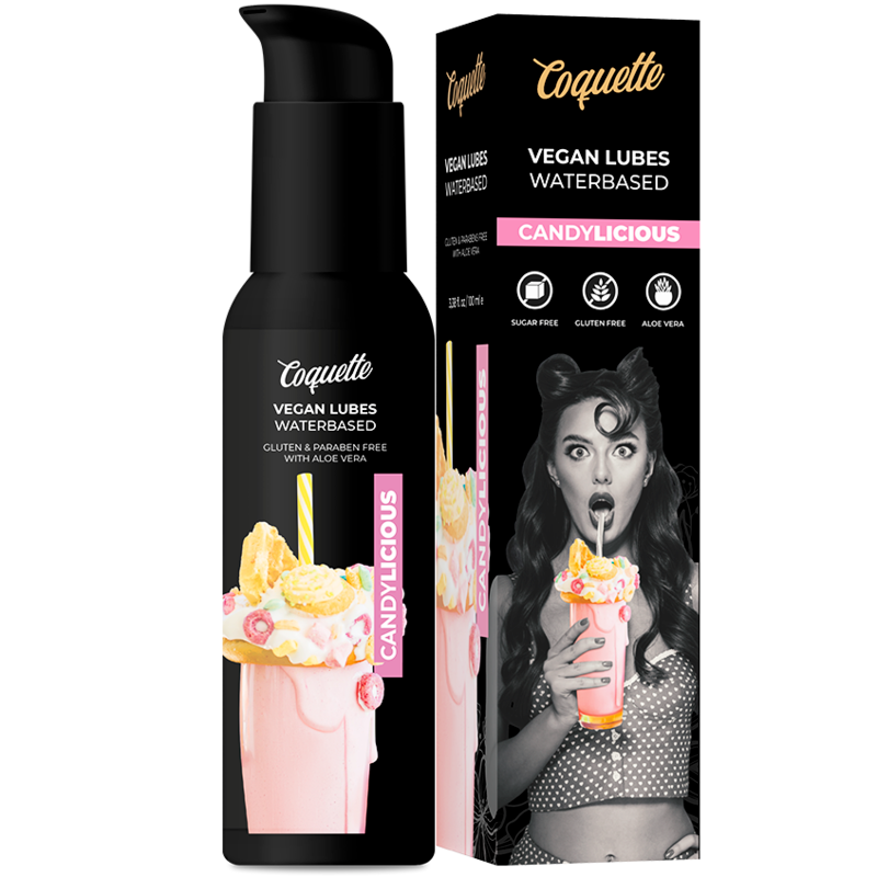 COQUETTE CHIC DESIRE - LUBRIFIANT VÉGAN CANDYLICIOUS PREMIUM EXPERIENCE 100ML - Sensualia