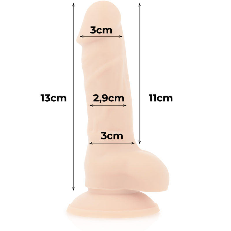 COCK MILLER - HARNAIS + SILICONE DENSITÉ COCKSIL ARTICULABLE 13 CM COCK MILLER