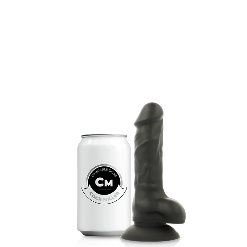 COCK MILLER - HARNAIS + SILICONE DENSITÉ COCKSIL ARTICULABLE NOIR 13 CM COCK MILLER