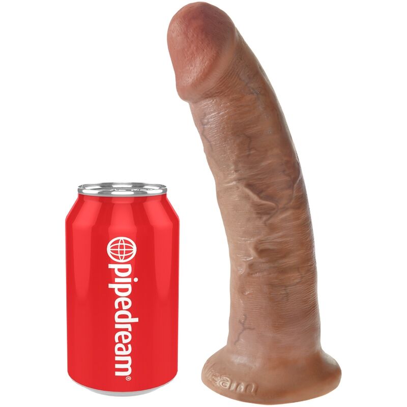 KING COCK - PÉNIS RÉALISTE 21.7 CM CARAMEL - Sensualia