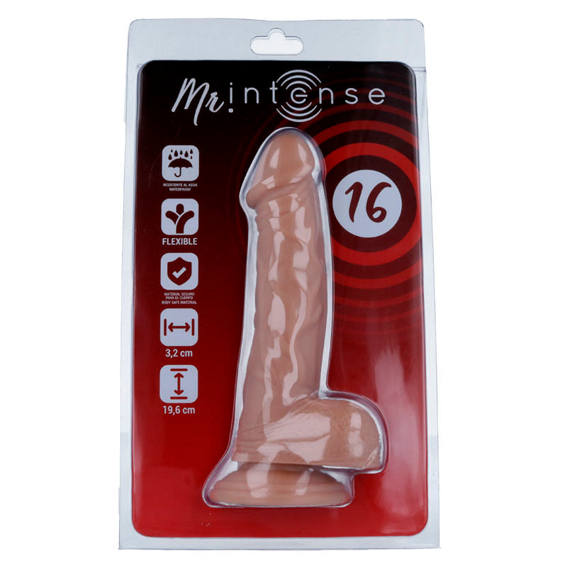 MR INTENSE - 16 PÉNIS RÉALISTE 19.6 CM -O- 3.2 CM - Sensualia