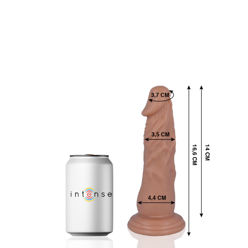 MR INTENSE - 6 PÉNIS RÉALISTE 16.6 CM -O- 4.4 CM - Sensualia