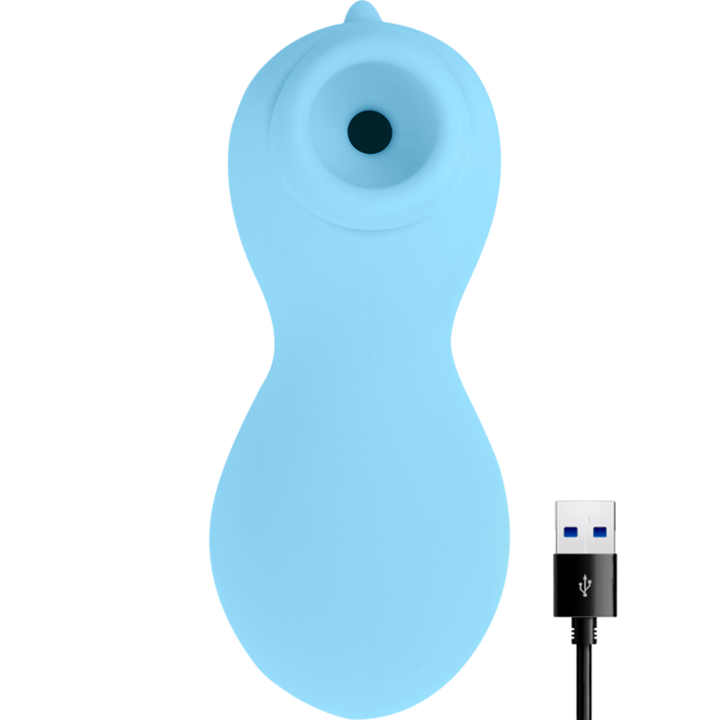 OHMAMA - VENTOUSE STIMULATEUR DE VAGUES DE DRAGON BLEU - Sensualia