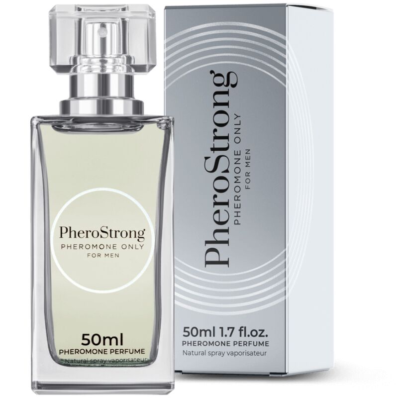 PHEROSTRONG - PARFUM AUX PHÉROMONES UNIQUEMENT POUR HOMMES 50 ML - Sensualia