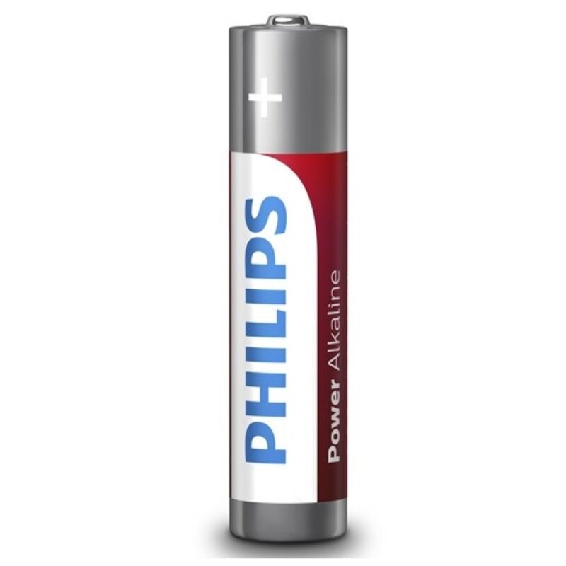 PHILIPS - PILE POWER ALCALINE AAA LR03 PAQUET DE 4 - Sensualia