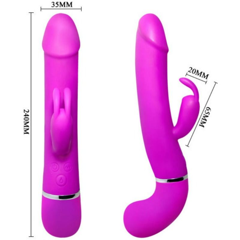 PRETTY LOVE - VIBRATEUR HENRY AVEC 12 MODES DE VIBRATION ET FONCTION SQUIRT - Sensualia