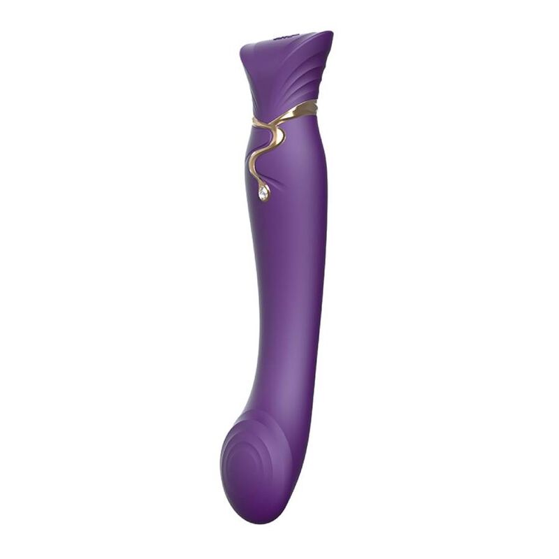 ZALO - ENSEMBLE QUEEN PULSE WAVE CLIT STIM VIOLET - Sensualia