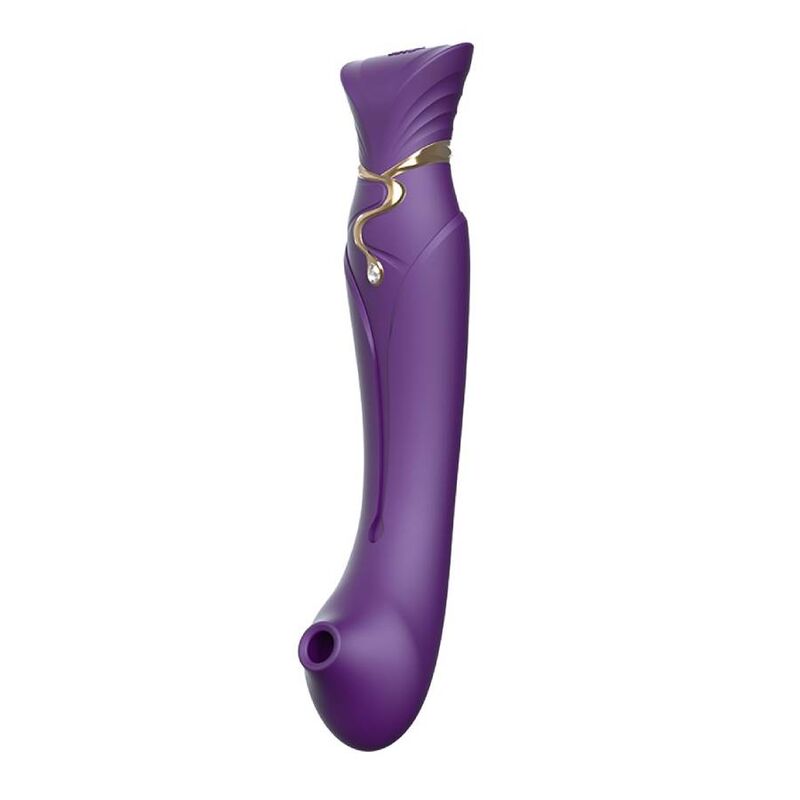 ZALO - ENSEMBLE QUEEN PULSE WAVE CLIT STIM VIOLET - Sensualia