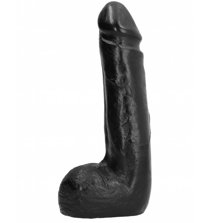ALL BLACK - GODE RÉALISTE NOIR DOUX 20 CM - Sensualia