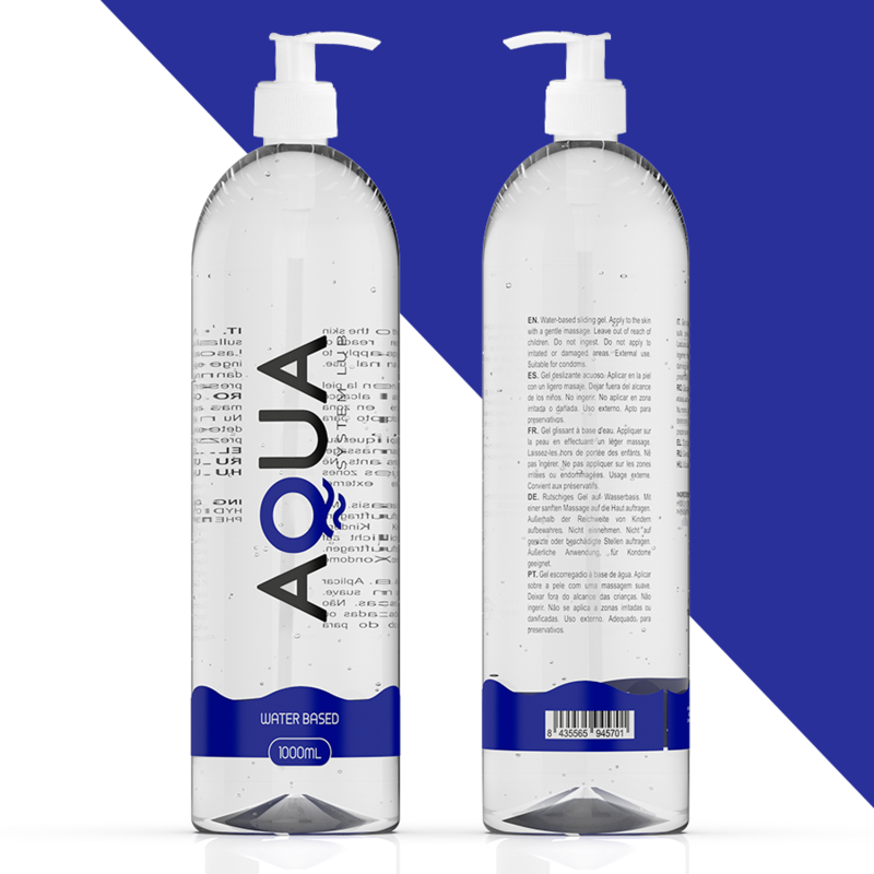 AQUA QUALITY - LUBRIFIANT À BASE D''EAU 1000 ML - Sensualia