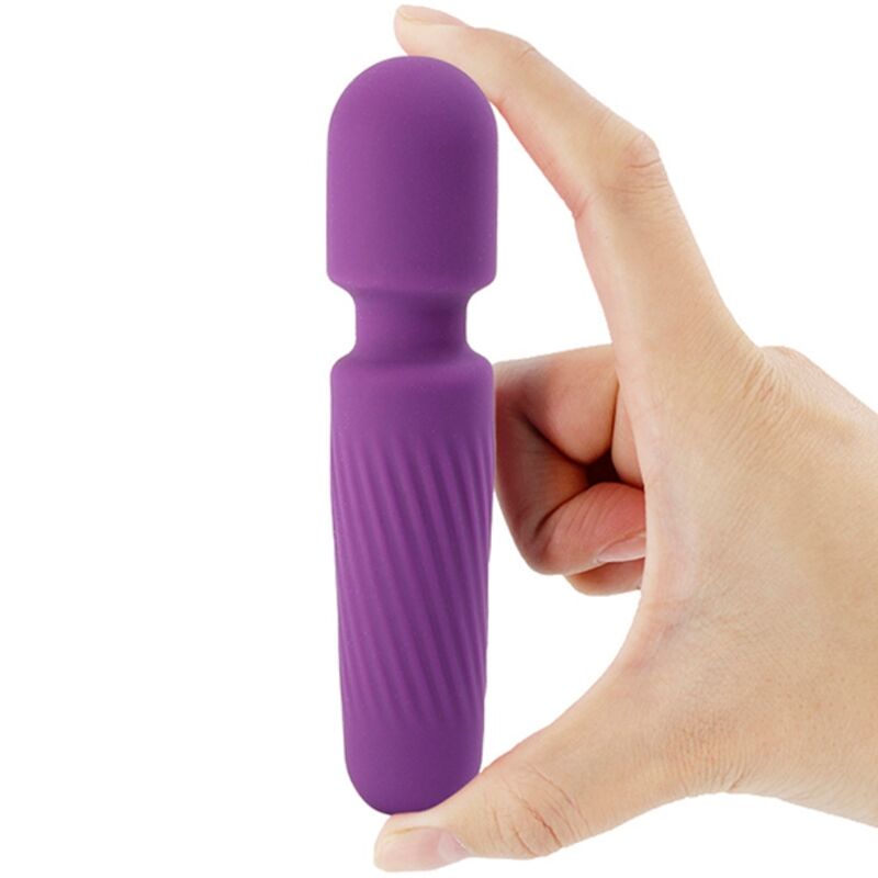 ARMONY - YOUR MAGIC MASSEUR & VIBRATEUR RECHARGEABLE 10 VIBRATIONS VIOLET - Sensualia