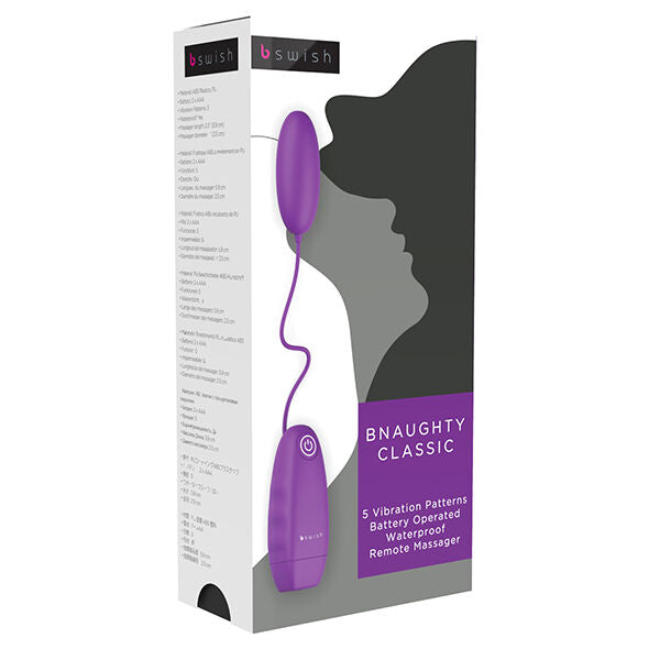 B SWISH - BNAUGHTY CLASSIC BULLET VIBRANT VIOLET - Sensualia