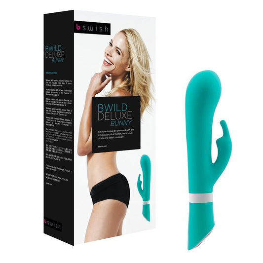 B SWISH - BWILD DELUXE BUNNY RABBIT VIBRATEUR JADE - Sensualia