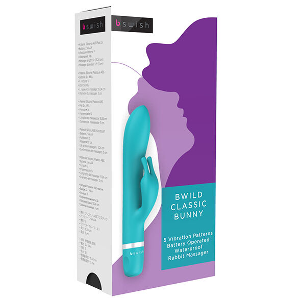 B SWISH - VIBRATEUR BWILD CLASSIC BUNNY RABBIT JADE - Sensualia
