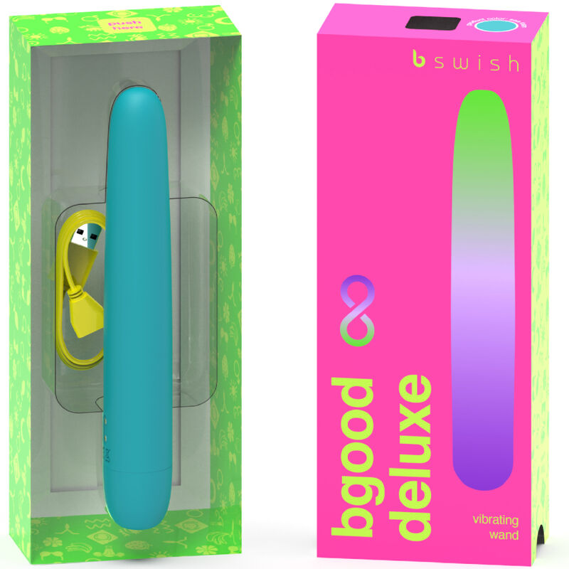 B SWISH - VIBRATEUR RECHARGEABLE B SWISH - BGOOD INFINITE DELUXE SILICONE BLEU - Sensualia
