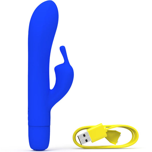 B SWISH - VIBRATEUR RECHARGEABLE CLASSIQUE BWILD BUNNY INFINITE SILICONE BLEU - Sensualia