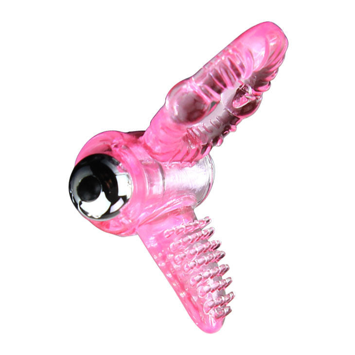 BAILE - ANNEAU PÉNIS VIBRATEUR ROSE SWEET ABS 10 RYTHMES - Sensualia