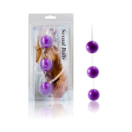 BAILE - BALLES ANAL ABS LILAS STRIP - Sensualia