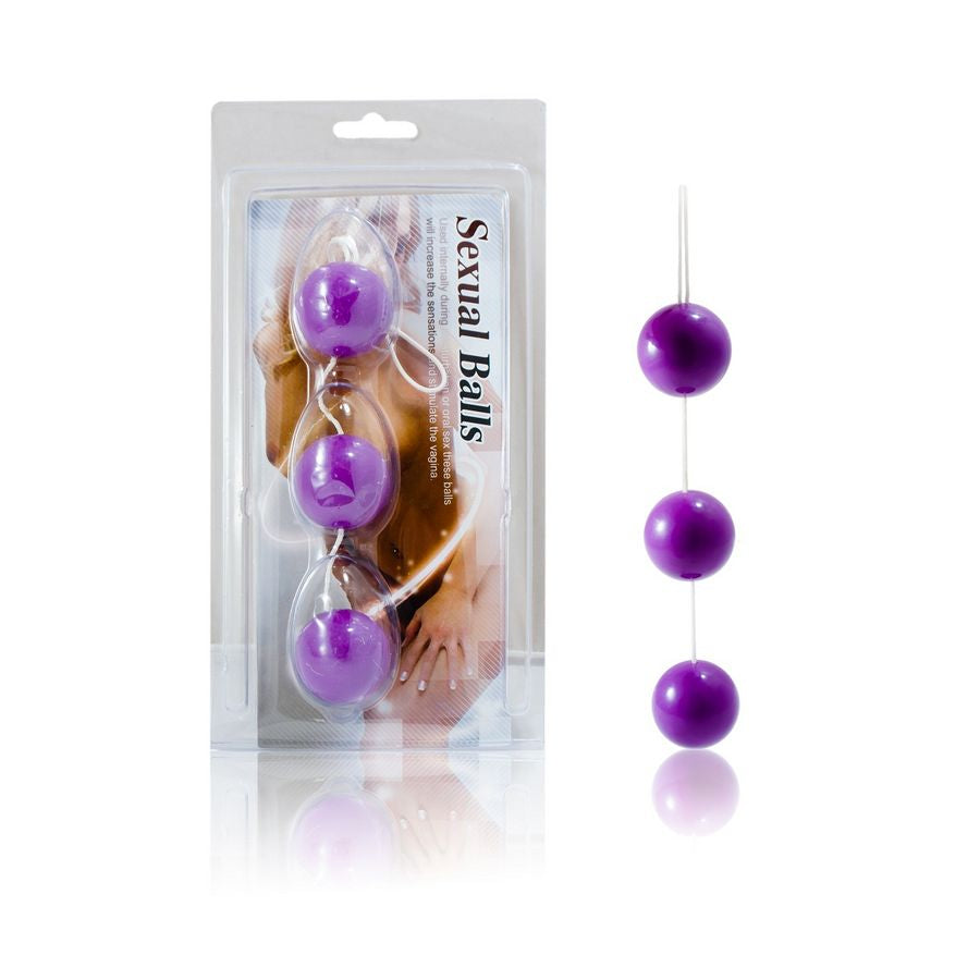BAILE - BALLES ANAL ABS LILAS STRIP - Sensualia