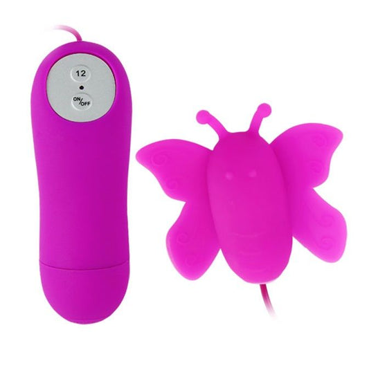 BAILE - LOVE EGGS STIMULATEUR DE CLITORIS PAPILLON 12 VITESSES TÉLÉCOMMANDE LILAS - Sensualia
