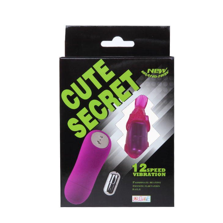 BAILE - VIBRATEUR CUTE SECRET BUNNY 12 VITESSES - Sensualia