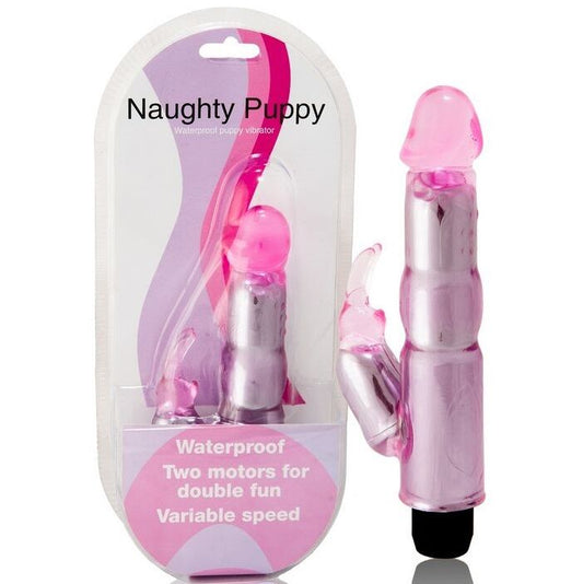 BAILE - VIBRATEUR AVEC STIMULATEUR ROSE RÉGLABLE - Sensualia