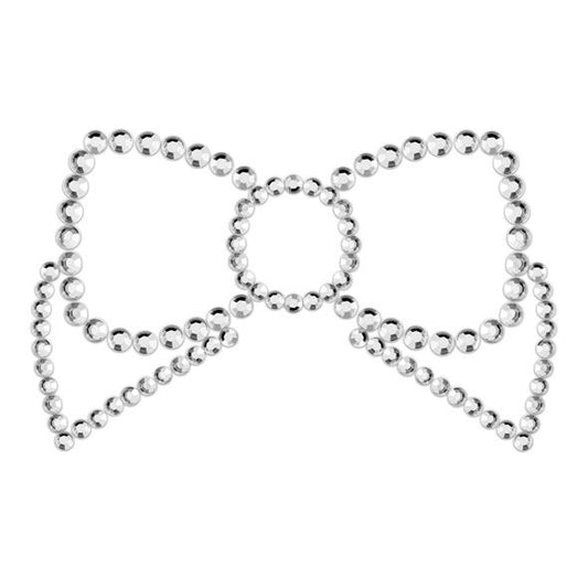 BIJOUX - CACHE MÉTON MIMI BOW ARGENT - Sensualia