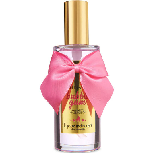 BIJOUX - INDISCRETS HUILE DE MASSAGE LIGHT MY FIRE EFFET CHALEUR SAVEUR GOMME - Sensualia