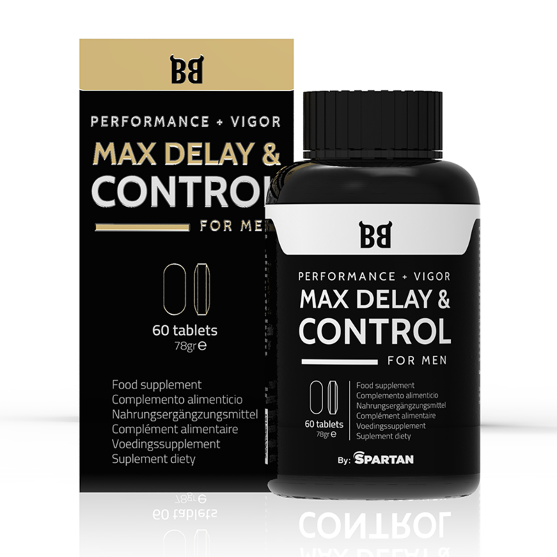 BLACK BULL - DÉLAI ET CONTRÔLE MAXIMUM PERFORMANCES POUR HOMMES 60 GÉLULES - Sensualia