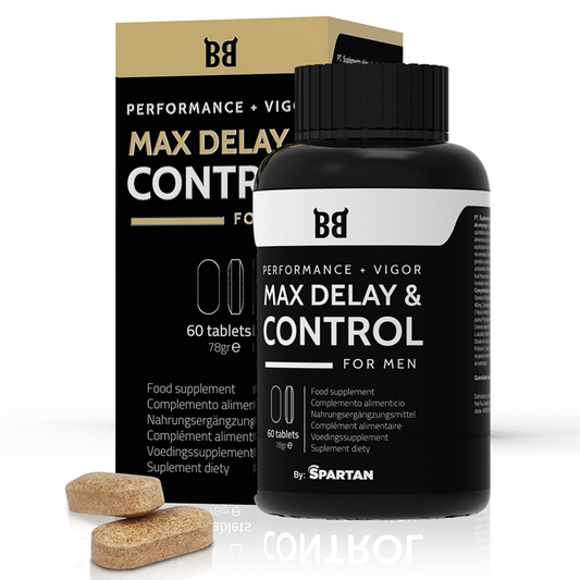 BLACK BULL - DÉLAI ET CONTRÔLE MAXIMUM PERFORMANCES POUR HOMMES 60 GÉLULES - Sensualia