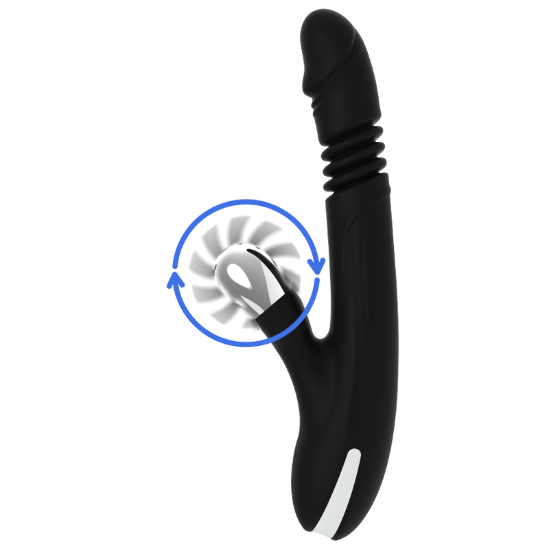 BLACK&SILVER - BUNNY REED UP & DOWN VIBE - Sensualia