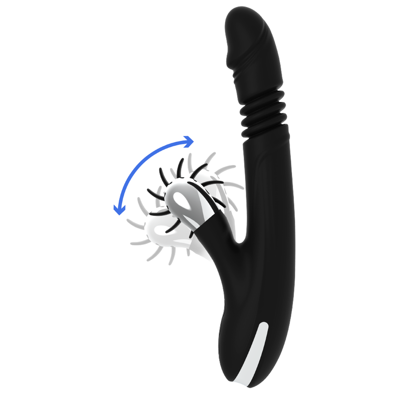 BLACK&SILVER - BUNNY REED UP & DOWN VIBE - Sensualia