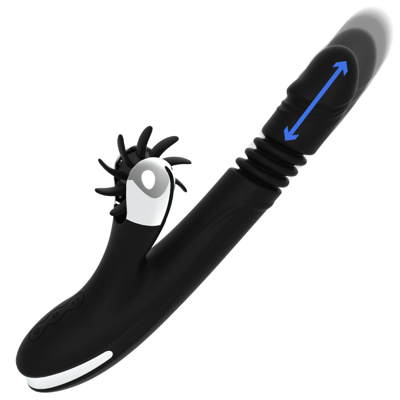 BLACK&SILVER - BUNNY REED UP & DOWN VIBE - Sensualia