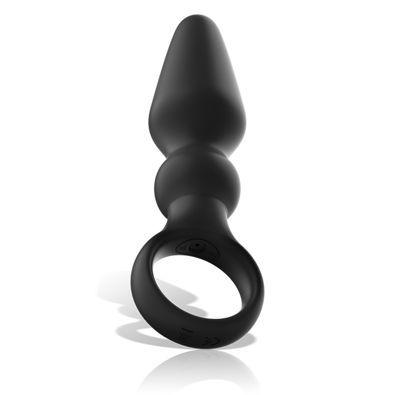 BLACK&SILVER - PUISSANT PLUG ANAL EN SILICONE OZZY - Sensualia