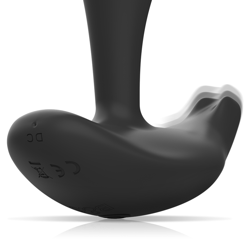 BLACK&SILVER - TÉLÉCOMMANDE EN SILICONE POUR PLUG ANAL DWAYNE - Sensualia