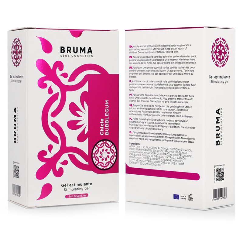 BRUMA - BAUME INTENSIFIANT SAVEUR BUBBLEGUM 15 ML - Sensualia