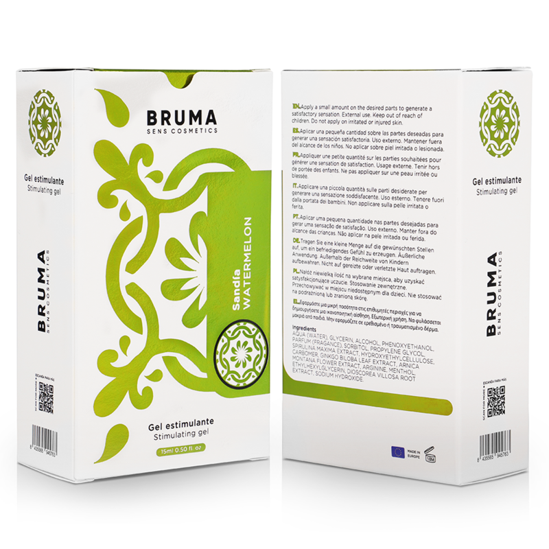 BRUMA - BAUME INTENSIFIANT SAVEUR PASTÈQUE 15 ML - Sensualia