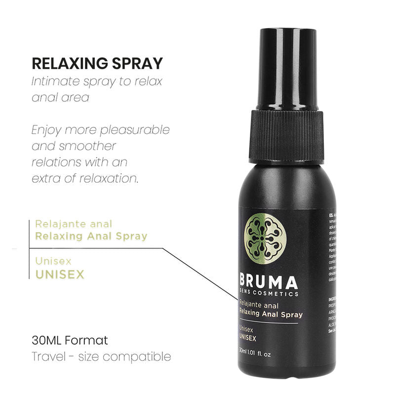 BRUMA - SPRAY ANAL RELAXANT UNISEXE 30 ML - Sensualia