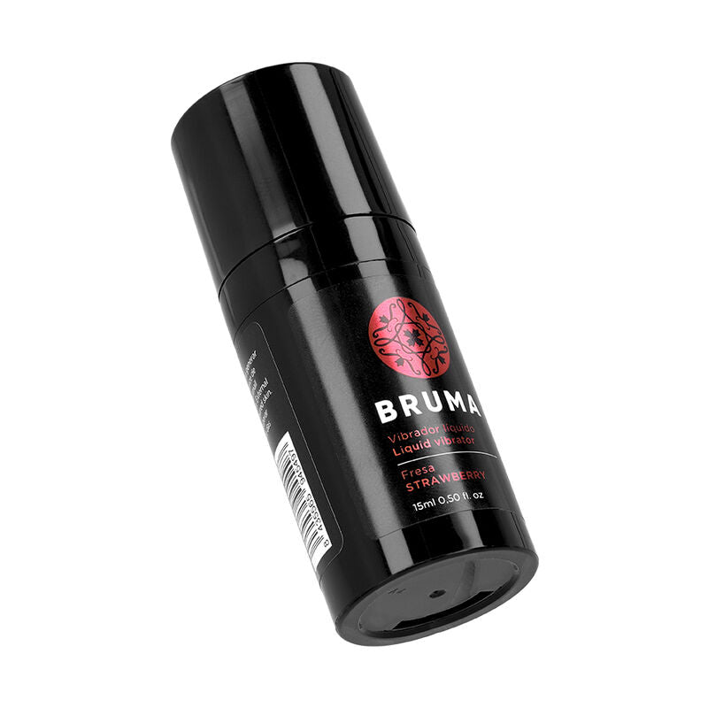 BRUMA - VIBRATEUR LIQUIDE ULTRA GLISSANT FRAISE 15 ML - Sensualia
