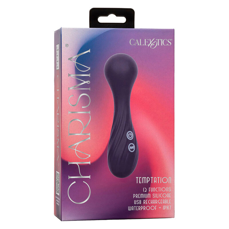 CALEXOTICS - CHARISMA TEMPTATION MASSEUR 12 FONCTIONS VIOLET - Sensualia