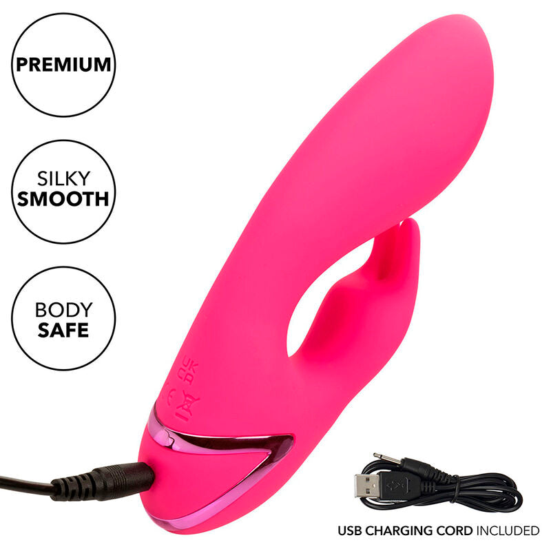CALEXOTICS - DONC. VIBRATEUR CAL SUNSHINE RABBIT FUCHSIA PAR CALIFORNIA DREAMING - Sensualia