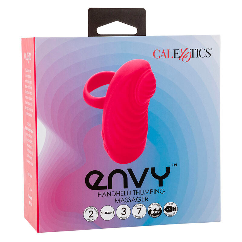 CALEXOTICS - ENVY MASSEUR À BILLE PORTABLE 7 VIBRATIONS ROSE - Sensualia